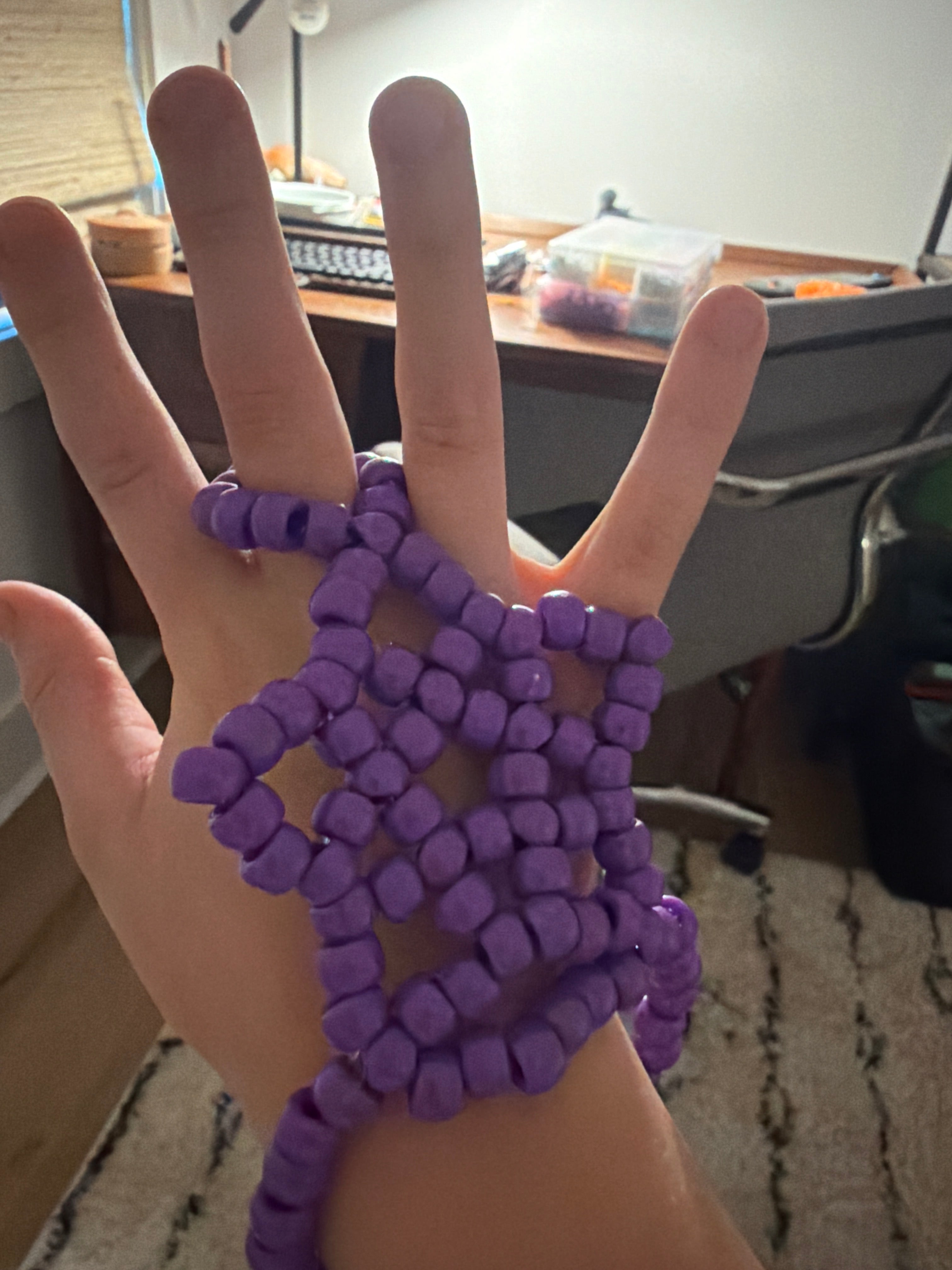 Kandi star bracelet