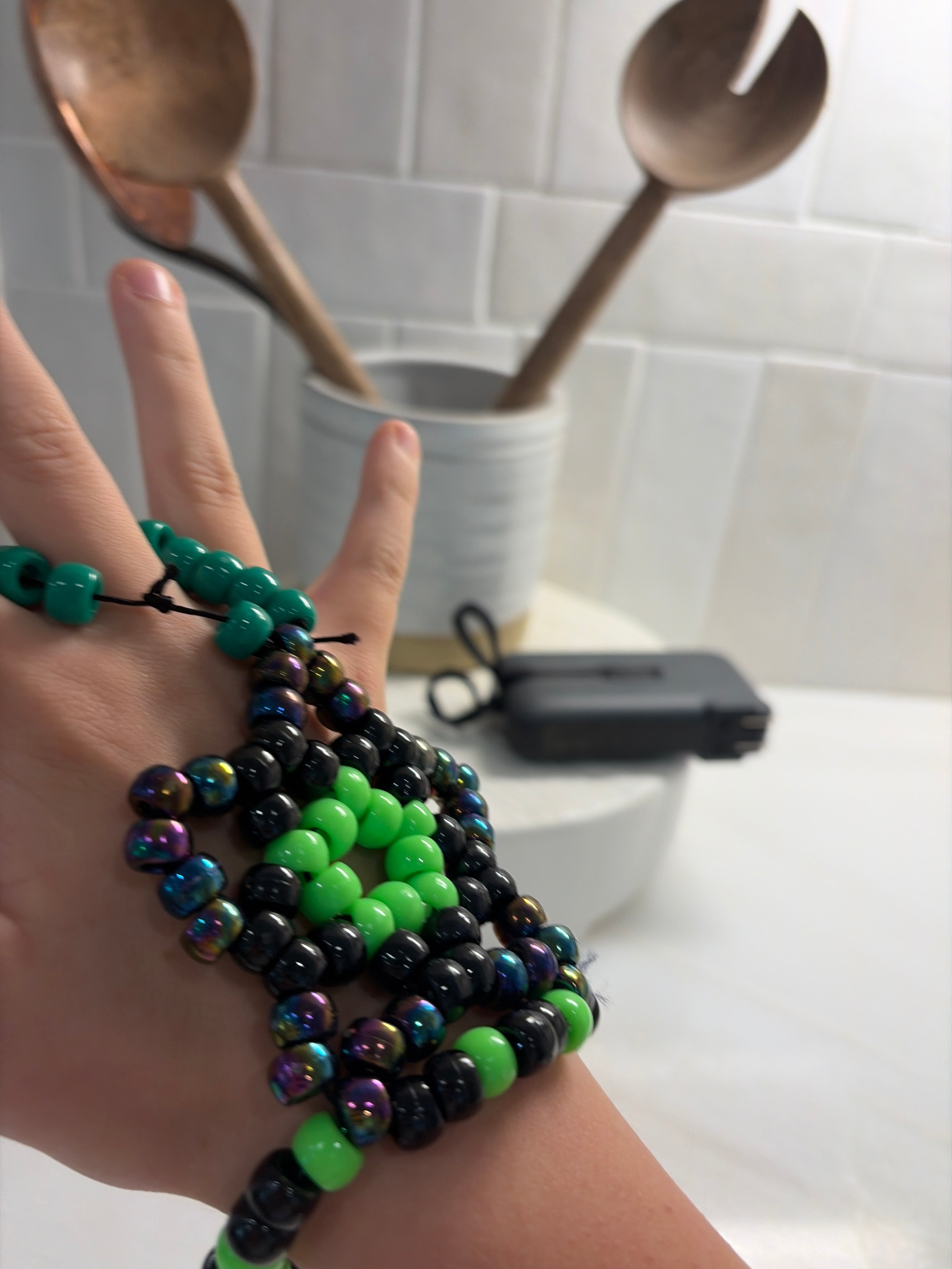 Kandi star bracelet